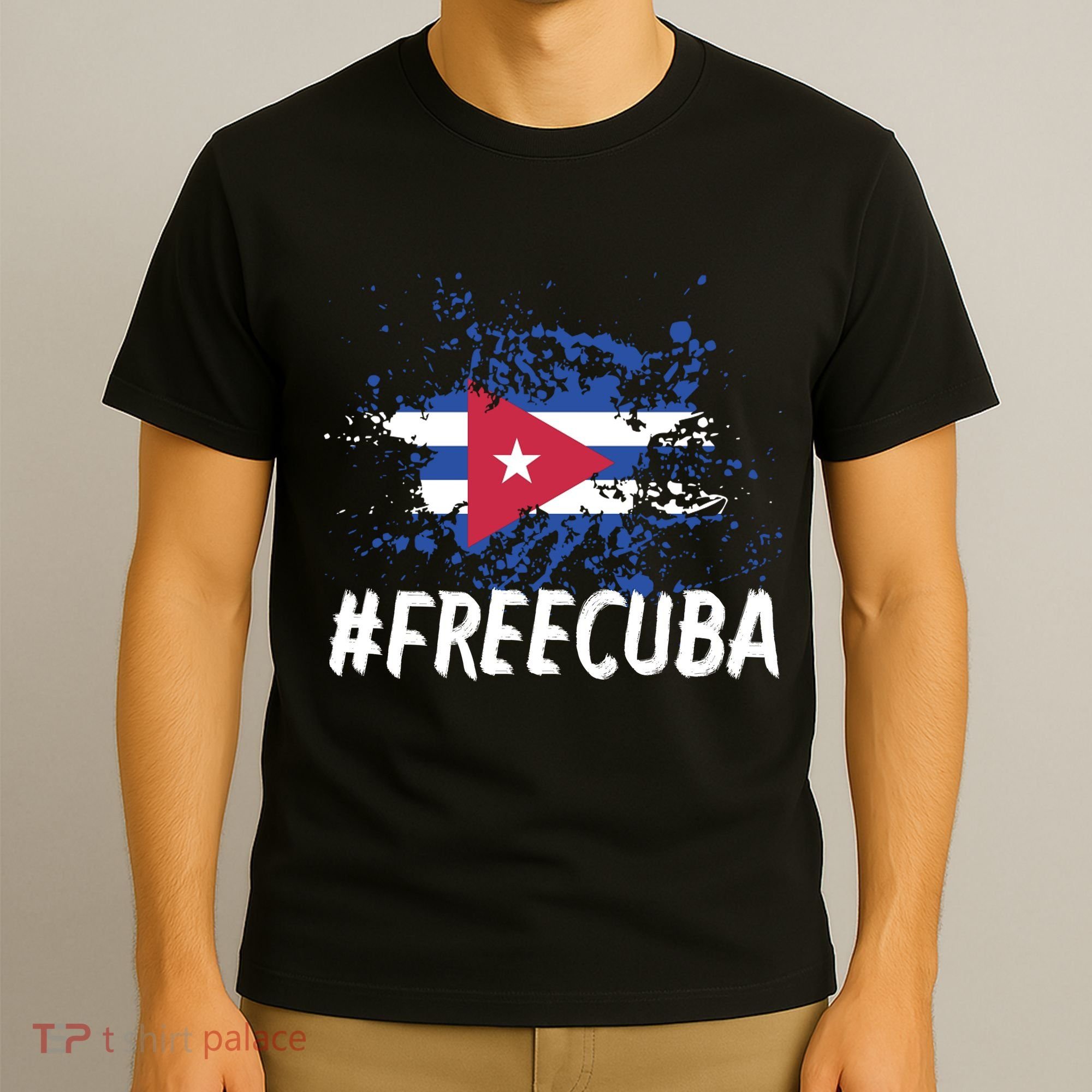 Free Cuba Flag T-Shirt