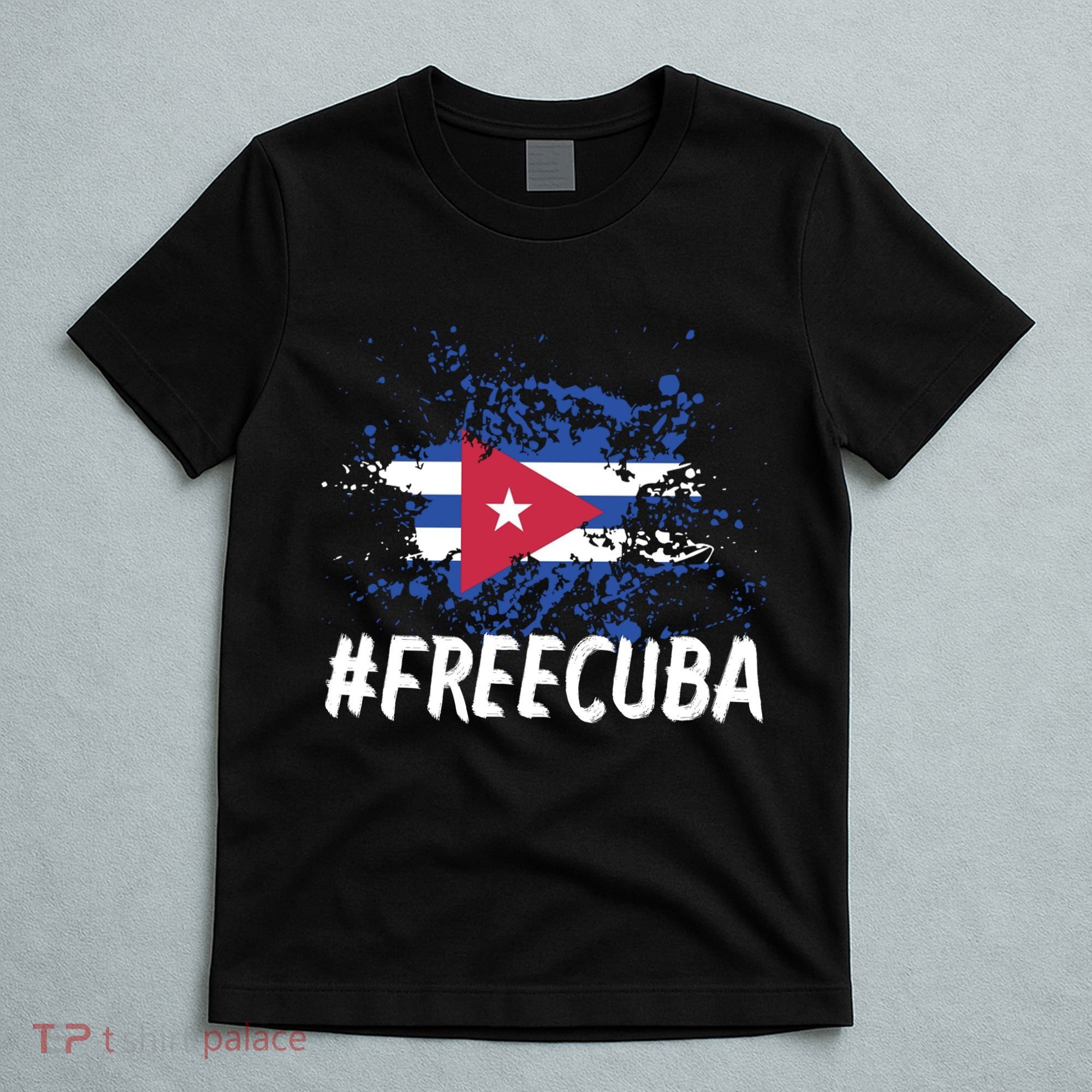 Free Cuba Flag T-Shirt