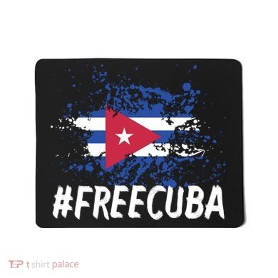 Free Cuba Flag Mousepad