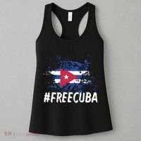 Free Cuba Flag Women's Tank Top thumb 3