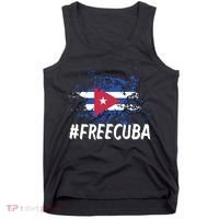 Free Cuba Flag Tank Top thumb 0
