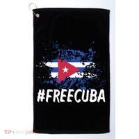 Free Cuba Flag Golf Towel thumb 0