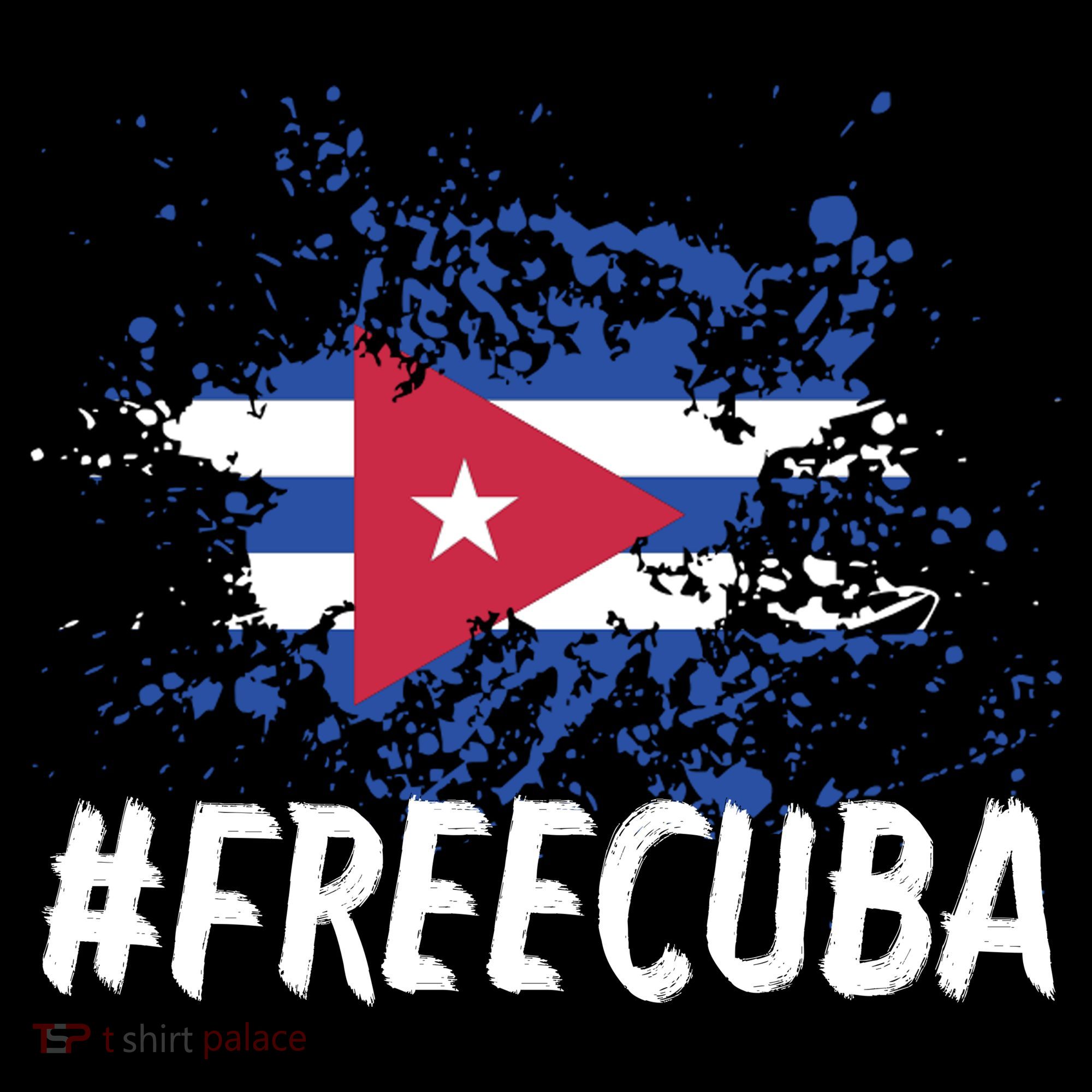 Free Cuba Flag Visor