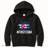 Free Cuba Flag Kids Hoodie thumb 0