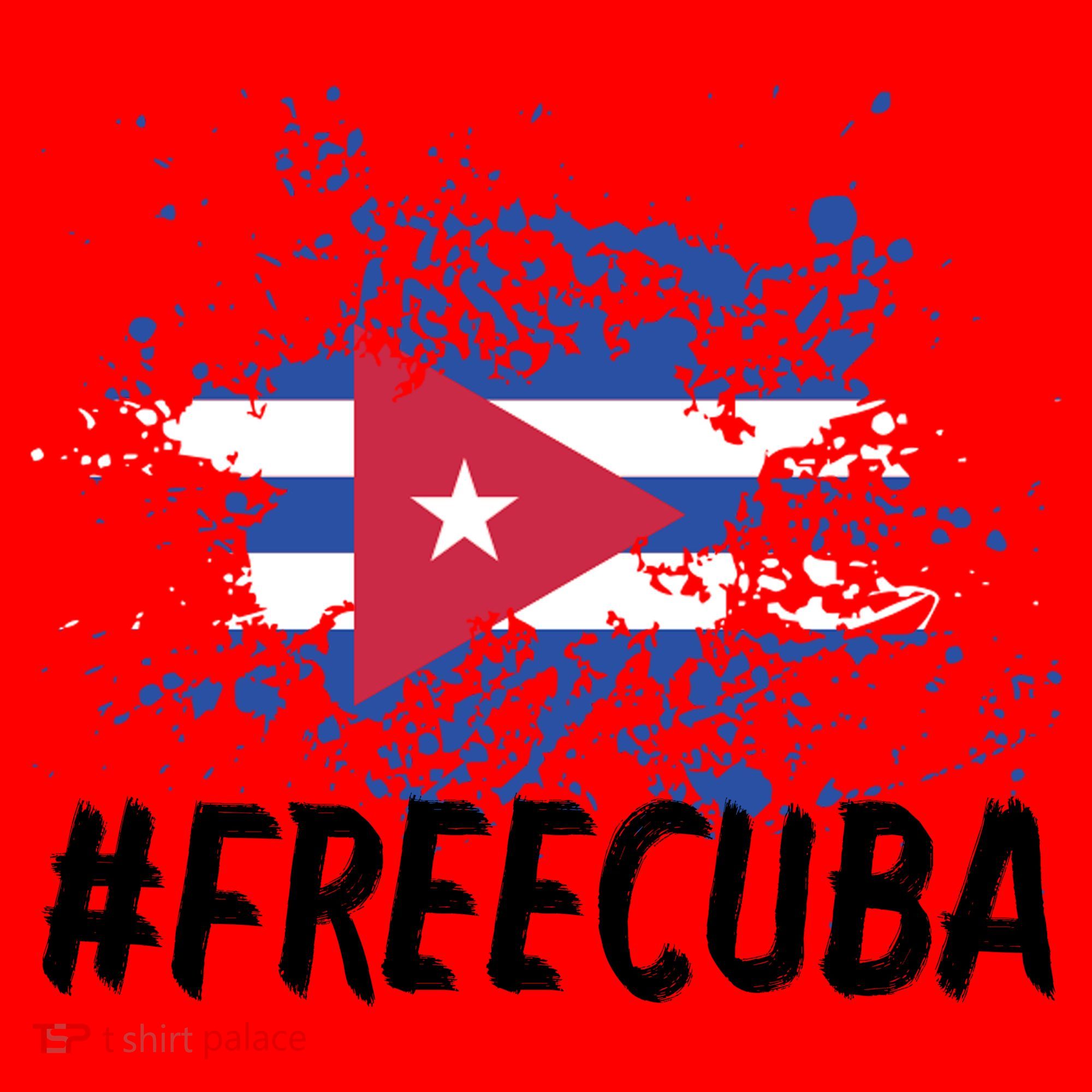 Free Cuba Flag Santa Hat