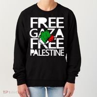 Free Gaza And Palestine Fist Women's Sweatshirt thumb 0
