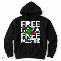 Free Gaza And Palestine Fist Hoodie thumb 0