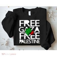 Free Gaza And Palestine Fist Sweatshirt thumb 2