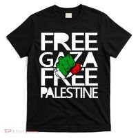 Free Gaza And Palestine Fist T-Shirt thumb 0