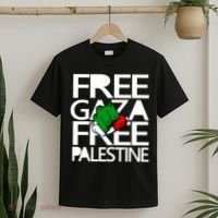 Free Gaza And Palestine Fist T-Shirt thumb 2