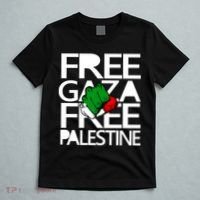 Free Gaza And Palestine Fist T-Shirt thumb 5
