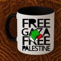Free Gaza And Palestine Fist Coffee Mug thumb 2