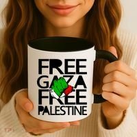 Free Gaza And Palestine Fist Coffee Mug thumb 3