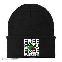 Free Gaza And Palestine Fist Beanie thumb 0