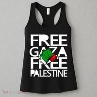 Free Gaza And Palestine Fist Women's Tank Top thumb 3