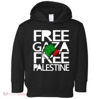 Free Gaza And Palestine Fist Toddler Hoodie thumb 0