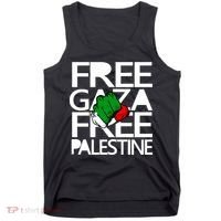 Free Gaza And Palestine Fist Tank Top thumb 0