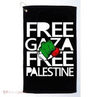 Free Gaza And Palestine Fist Golf Towel thumb 0