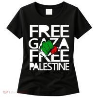 Free Gaza And Palestine Fist Women's T-Shirt thumb 0