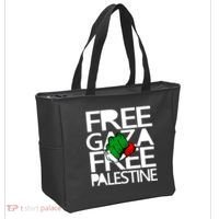 Free Gaza And Palestine Fist Tote Bag thumb 2