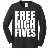 Free High Fives Kids Long Sleeve Shirt thumb 0