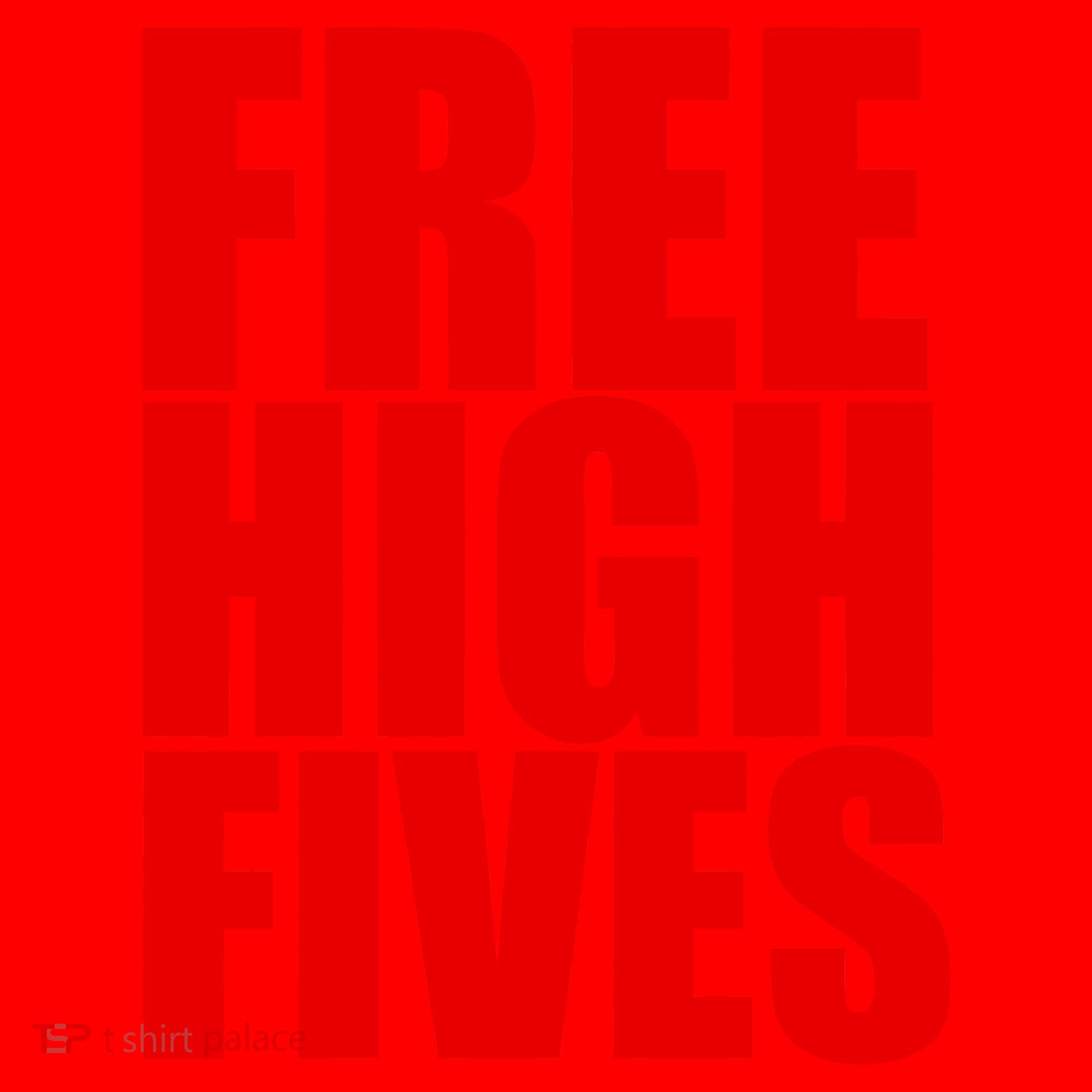 Free High Fives Santa Hat