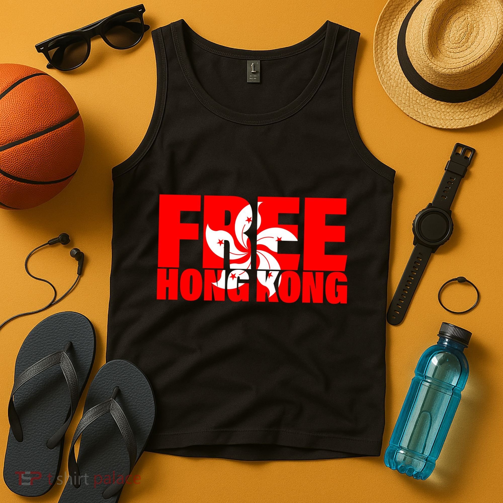 Free Hong Kong Tank Top