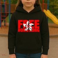 Free Hong Kong Kids Hoodie thumb 3