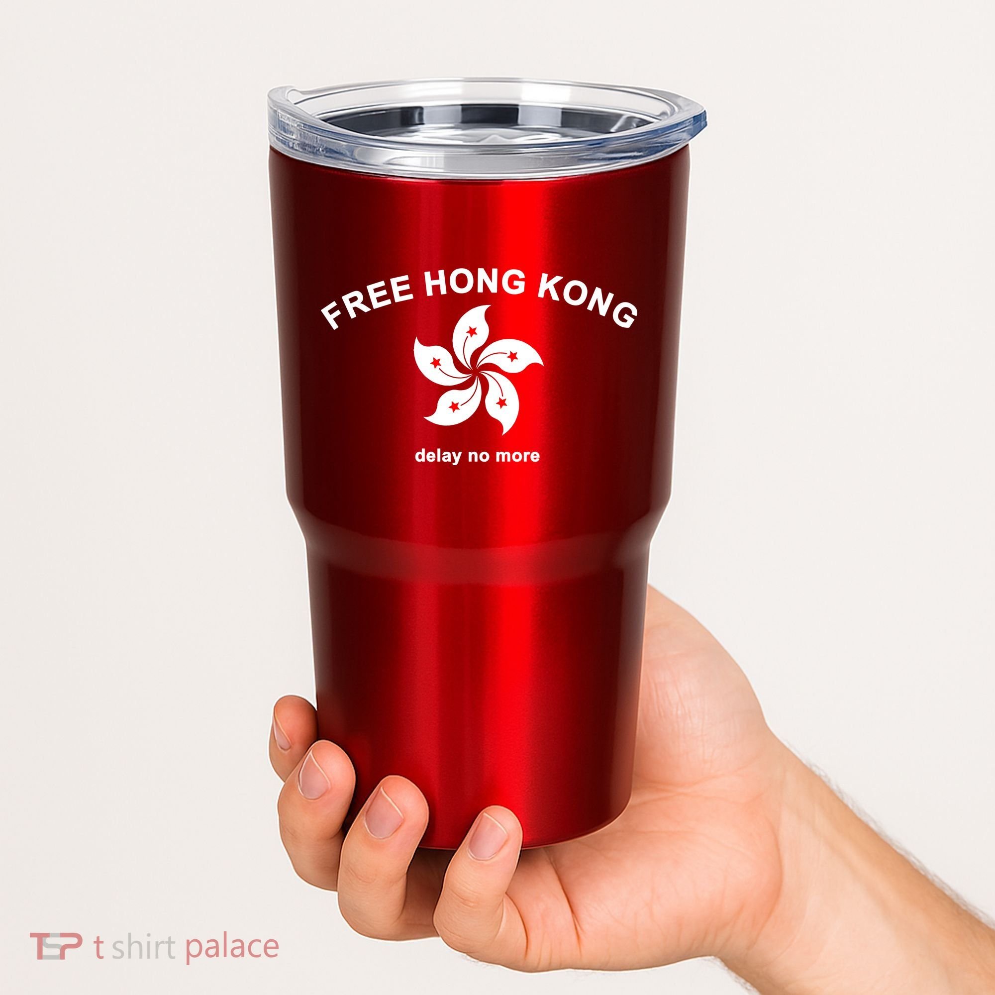 Free Hong Kong Delay No More Tumbler
