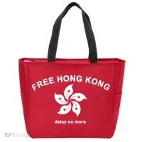 Free Hong Kong Delay No More Tote Bag thumb 0