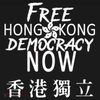 Free Hong Kong Democracy Now HK Independence Flag Bucket Hat thumb 4
