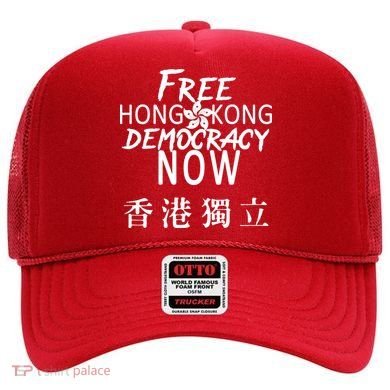 Free Hong Kong Democracy Now HK Independence Flag Hat