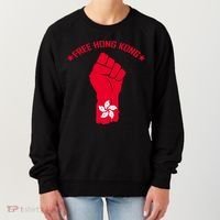 Free Hong Kong Fist Women's Sweatshirt thumb 0
