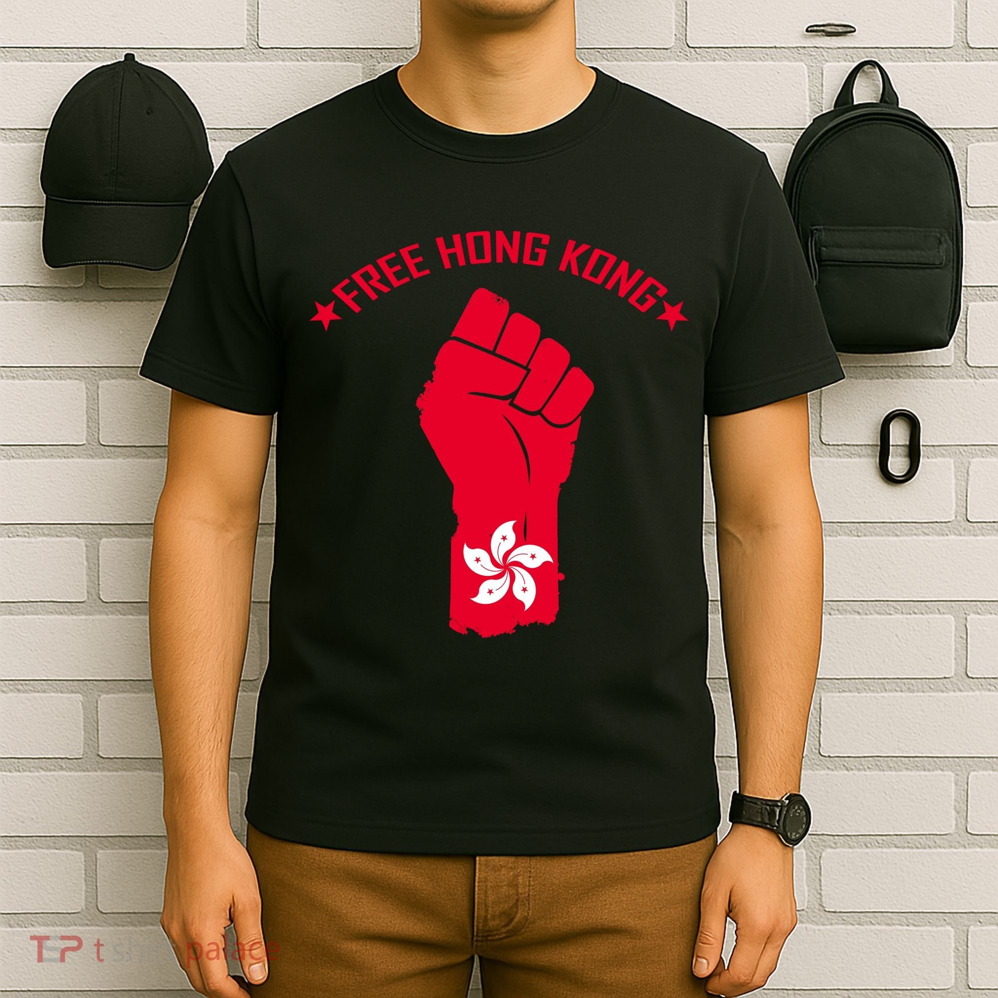 Free Hong Kong Fist T-Shirt