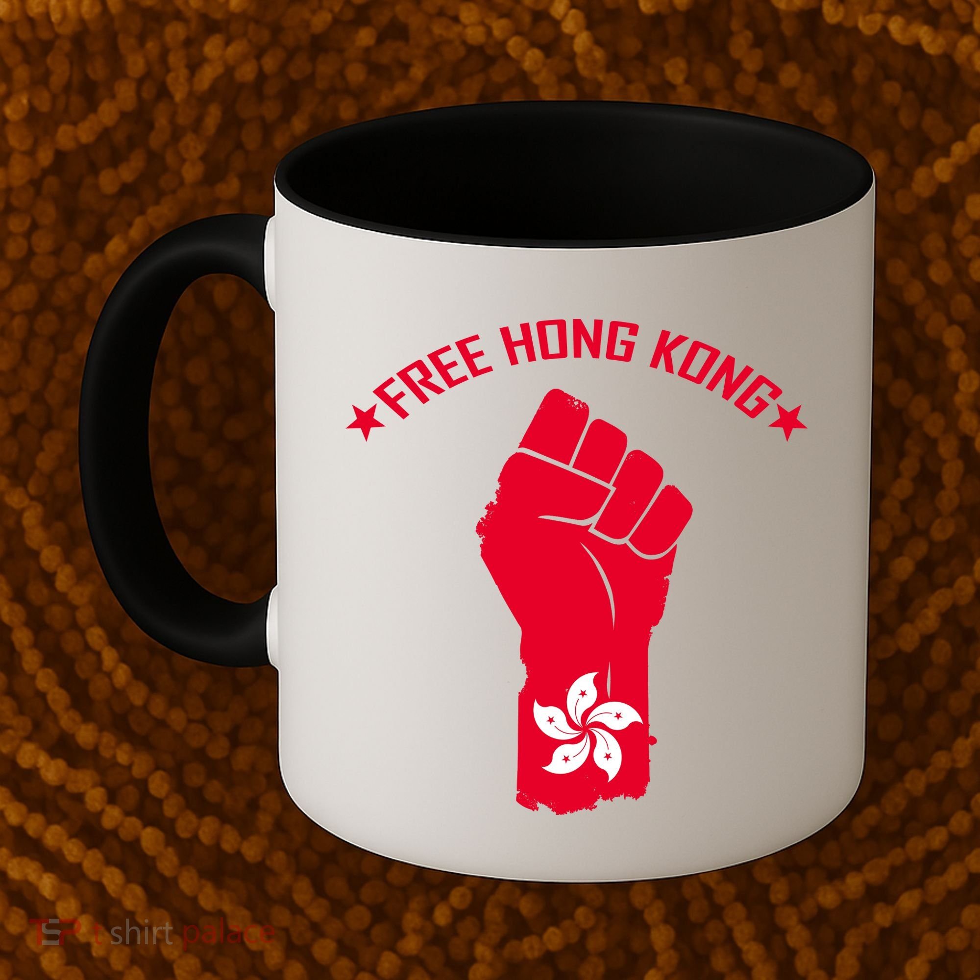 Free Hong Kong Fist Coffee Mug