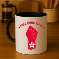 Free Hong Kong Fist Coffee Mug thumb 4