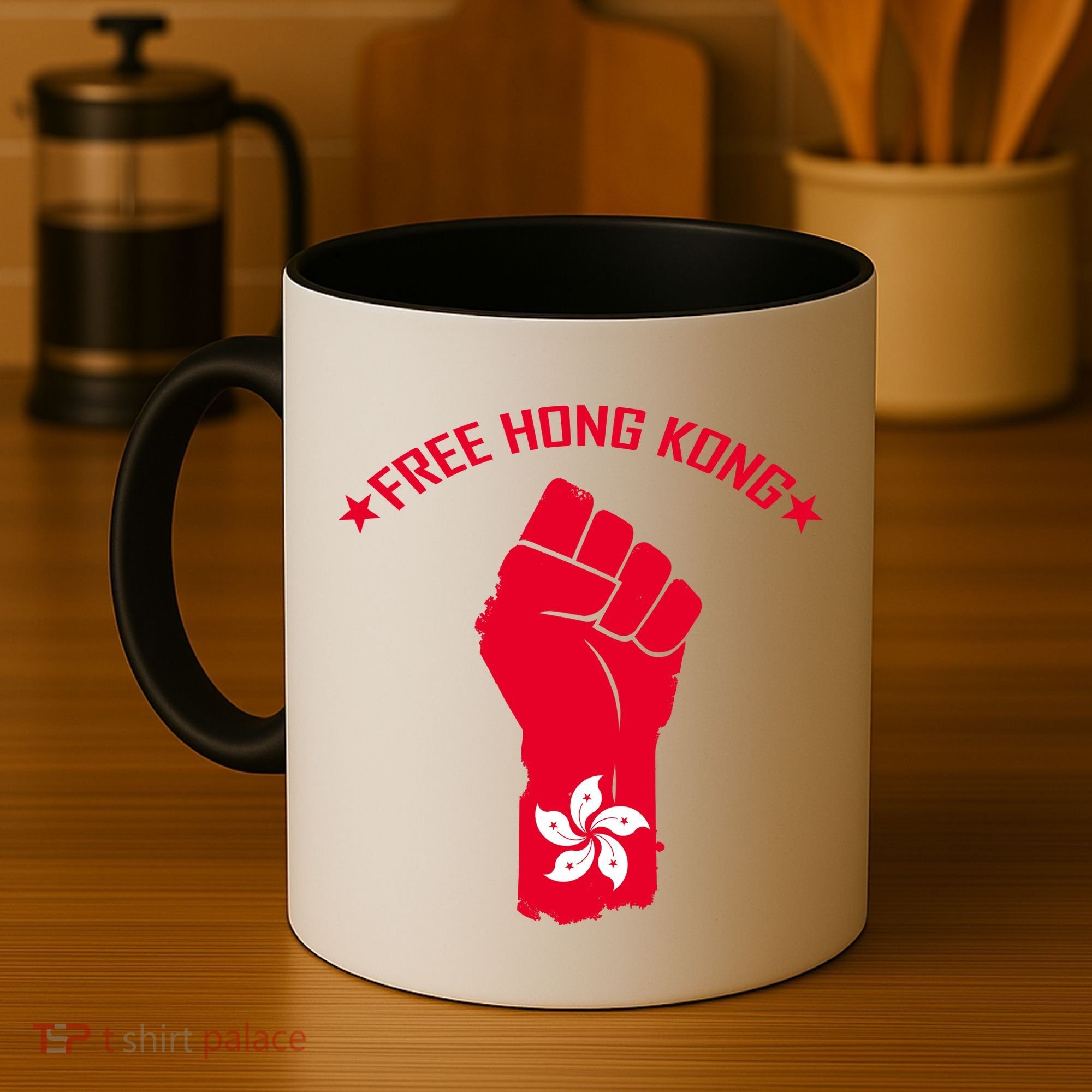 Free Hong Kong Fist Coffee Mug