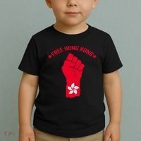 Free Hong Kong Fist Toddler T-Shirt thumb 2