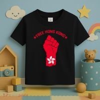 Free Hong Kong Fist Toddler T-Shirt thumb 3