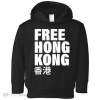Free Hong Kong For Democracy Now Toddler Hoodie thumb 0