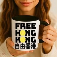 Free-Hong-Kong Support HK Coffee Mug thumb 3