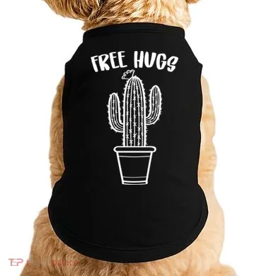 Free Hugs Cactus Doggie Tank