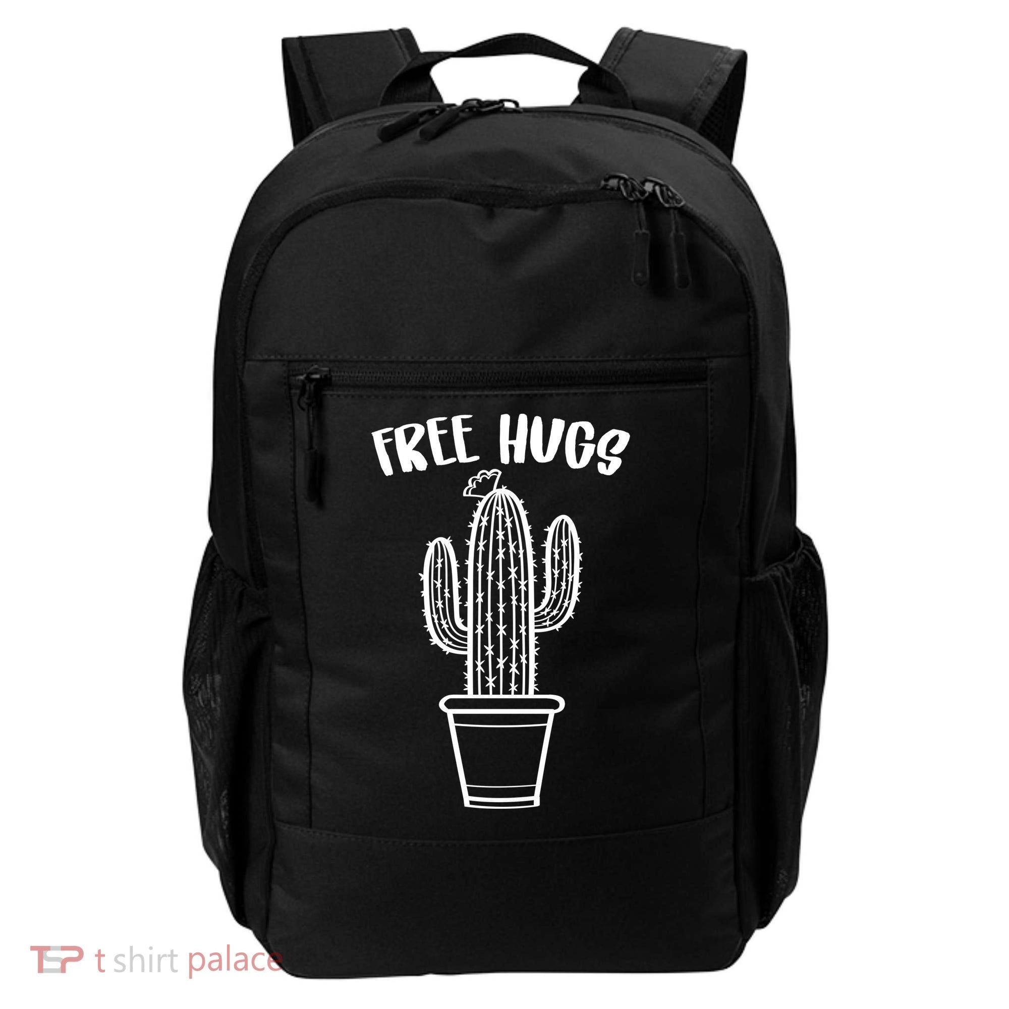 Free Hugs Cactus Backpack