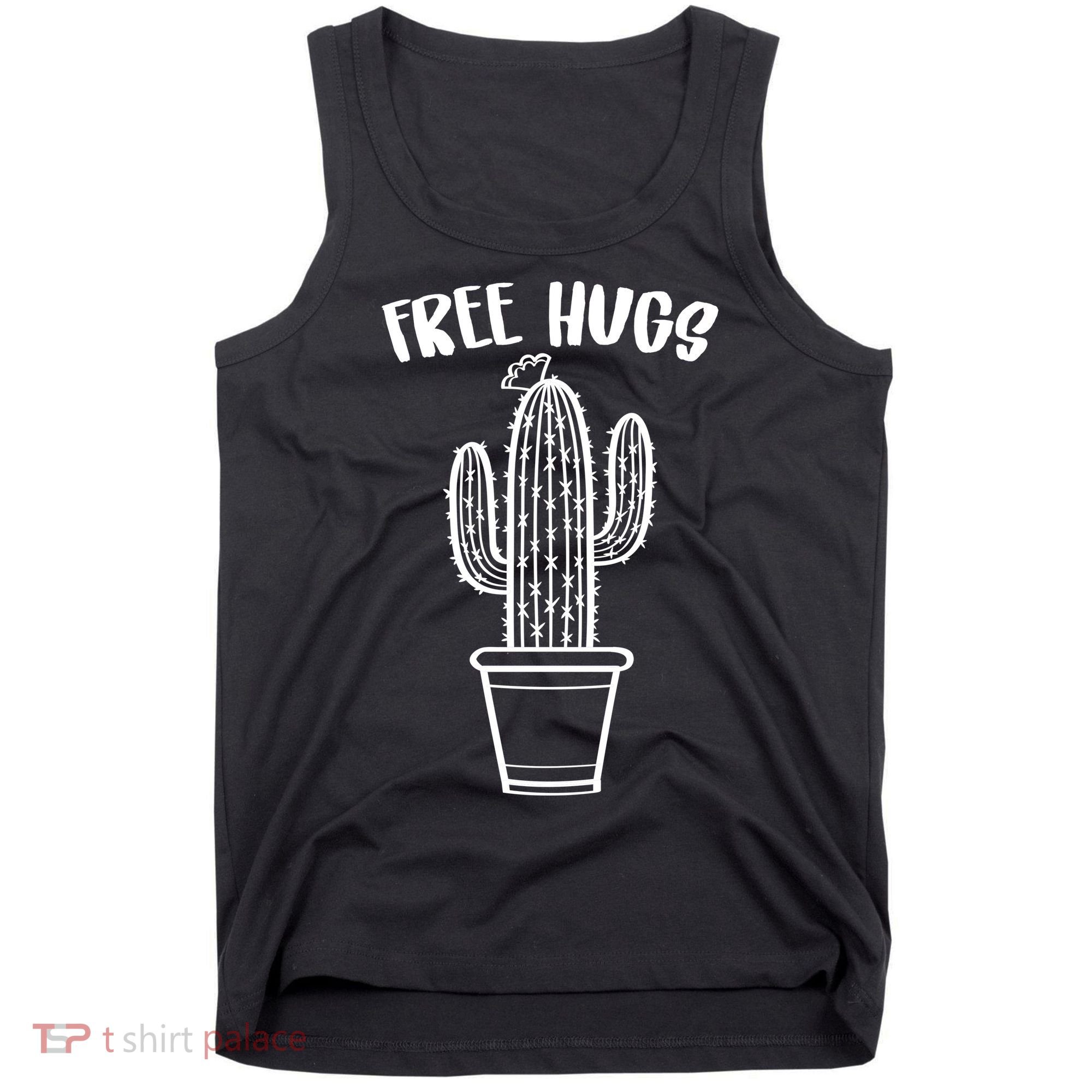 Free Hugs Cactus Tank Top