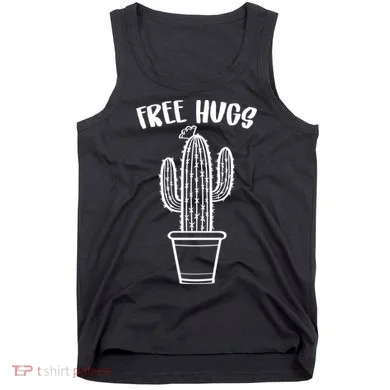 Free Hugs Cactus Tank Top