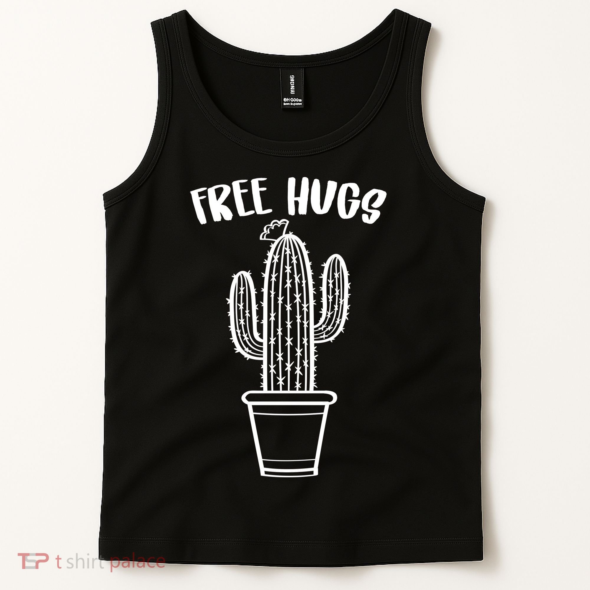 Free Hugs Cactus Tank Top