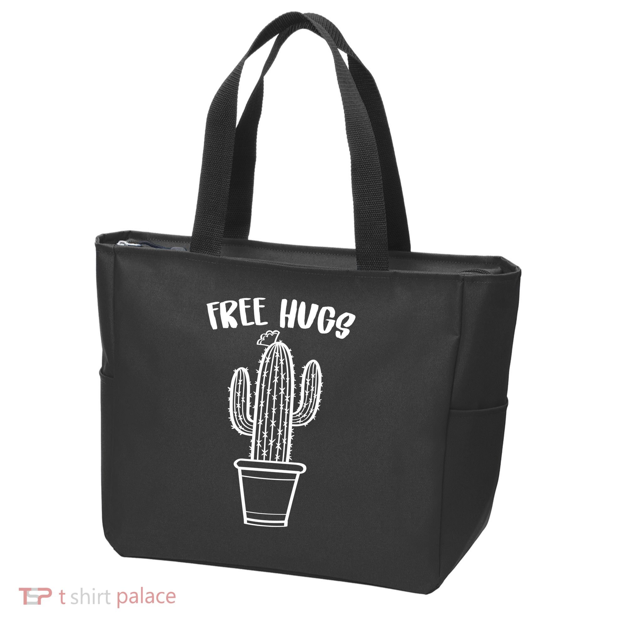 Free Hugs Cactus Tote Bag