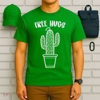 Free Hugs Cactus T-Shirt thumb 6