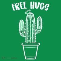 Free Hugs Cactus Coaster thumb 2