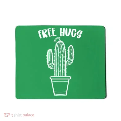 Free Hugs Cactus Mousepad